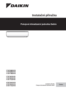 FTXP-M_FTXF-D_ATXF-A_Installation and operation manual_3PCS697800-1_Czech download